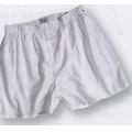 Robinson Apparel White Cotton Broadcloth Boxer Short